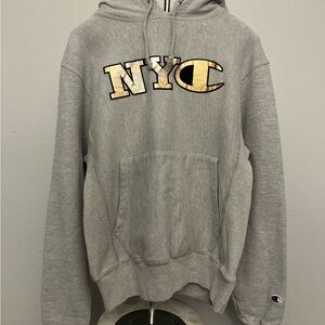 Champion NYC Gray Hoodie